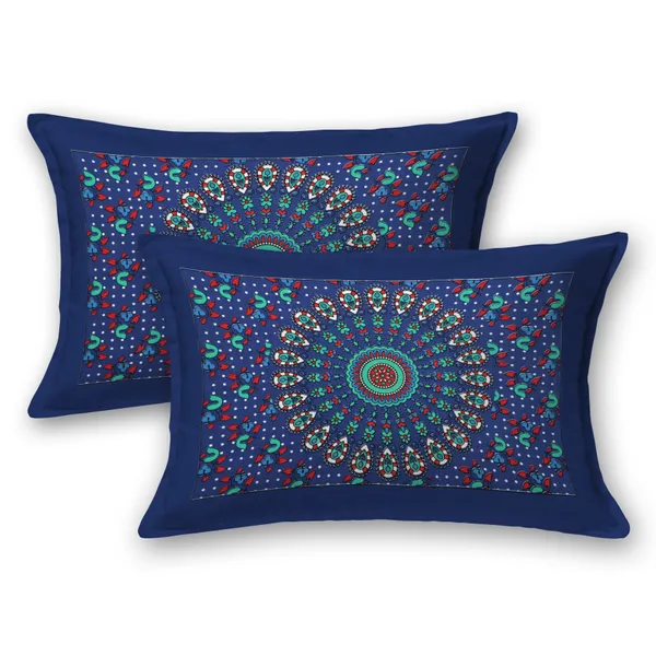 Premium_Cotton_Bedsheet,_Neavy_Blue_(TC-220)