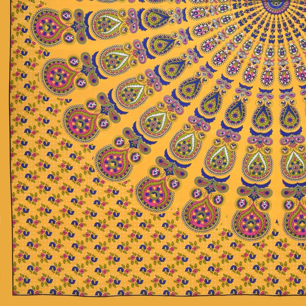 Premium_Cotton_Bedsheet,_Yellow_(TC-220)