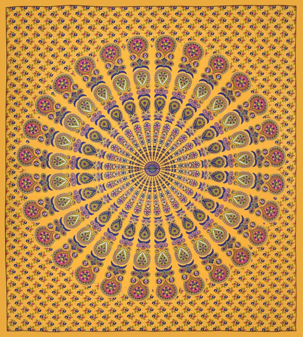 Premium_Cotton_Bedsheet,_Yellow_(TC-220)