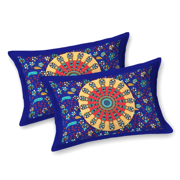 Premium_Cotton_Bedsheet,_Blue_(TC-220)
