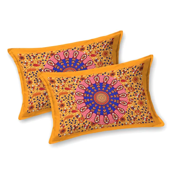 Premium_Cotton_Bedsheet,_Yellow_(TC-220)