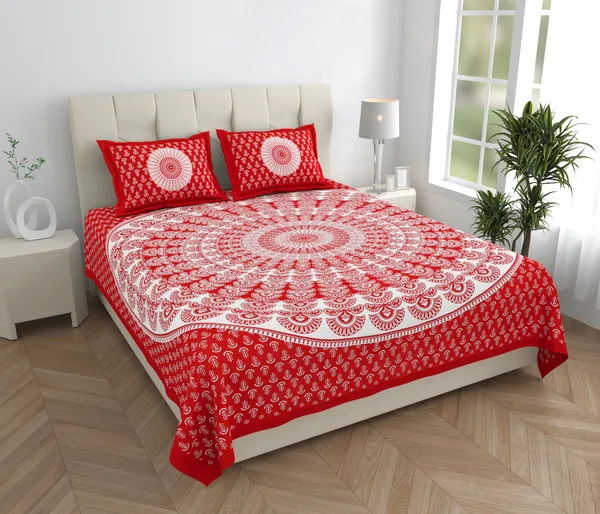 Premium_Cotton_Bedsheet,_Red_(TC-220)