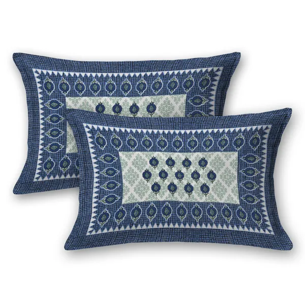 Premium_Cotton_Double_Bedsheet,_Blue_(TC-220)