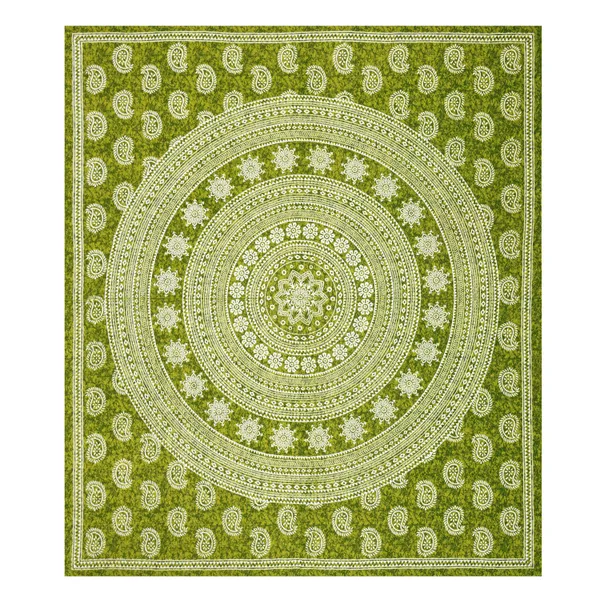 Premium_Cotton_Double_Bedsheet,_Green_(TC-220)