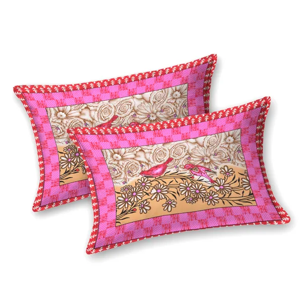 Premium_Cotton_Double_Bedsheet,_Pink_(TC-220)