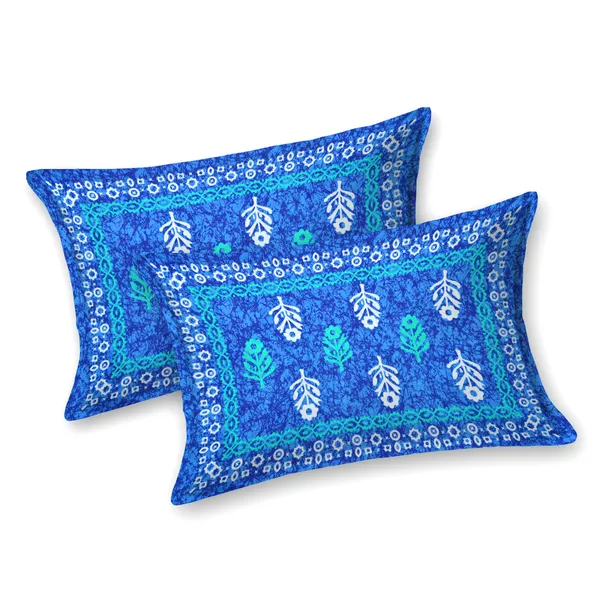 Premium_Cotton_Double_Bedsheet,_Blue_(TC-220)