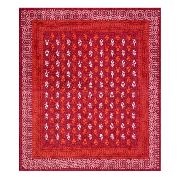 Premium_Cotton_Double_Bedsheet,_Red_(TC-220)