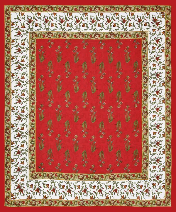 Premium_Cotton_Double_Bedsheet,_Red_(TC-220)