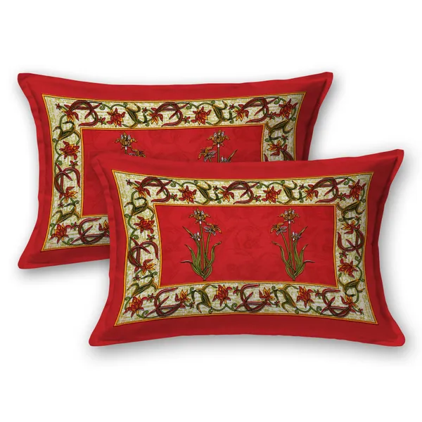 Premium_Cotton_Double_Bedsheet,_Red_(TC-220)