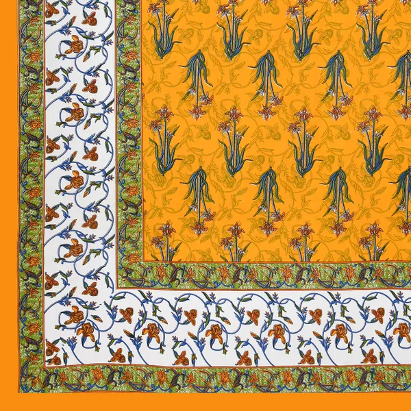 Premium_Cotton_Double_Bedsheet,_Yellow_(TC-220)
