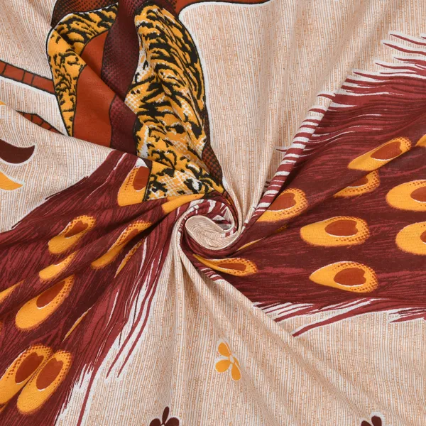 Premium_Cotton_Double_Bedsheet,_Brown_(TC-220)