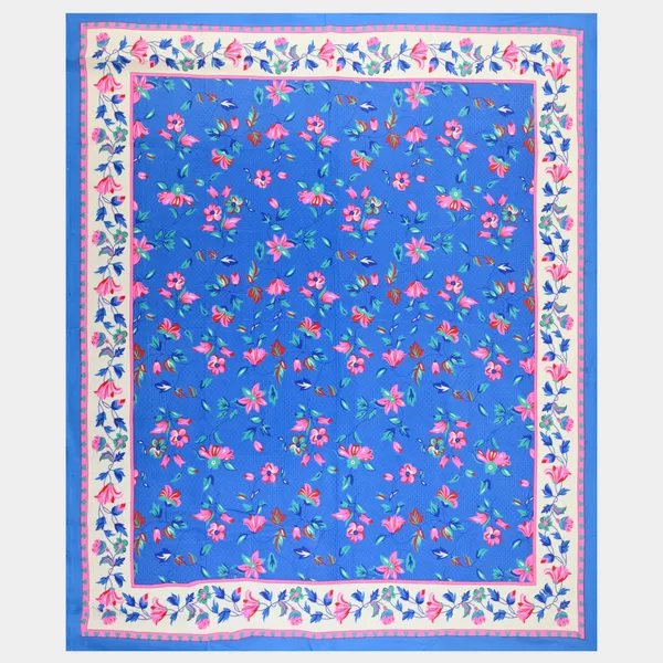 Premium_Cotton_Double_Bedsheet,_Blue_(TC-220)