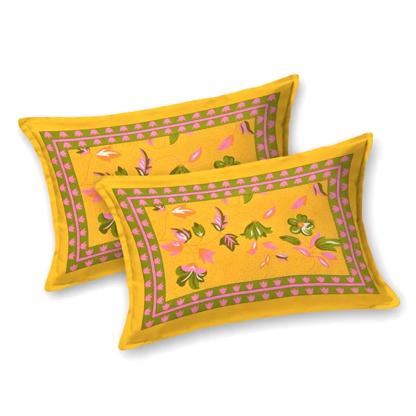 Premium_Cotton_Double_Bedsheet,_Yellow_(TC-220)