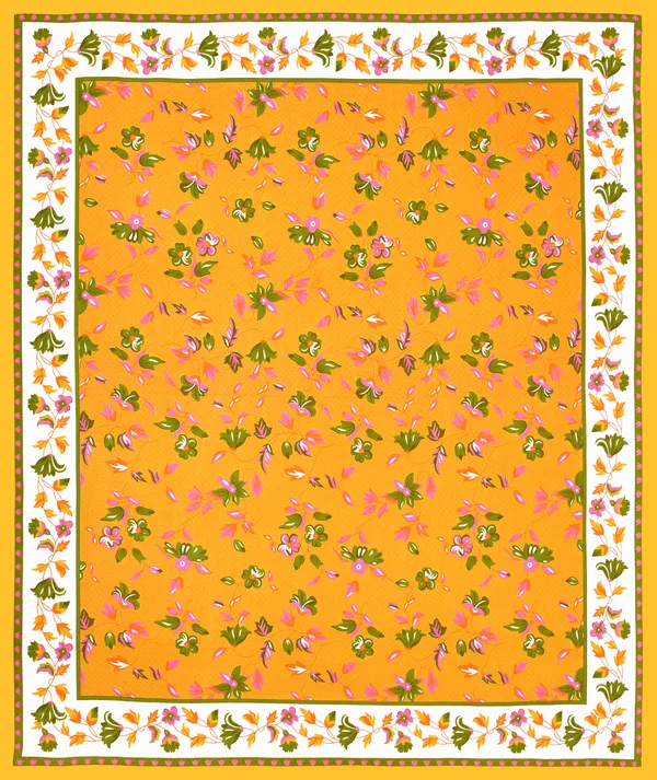 Premium_Cotton_Double_Bedsheet,_Yellow_(TC-220)
