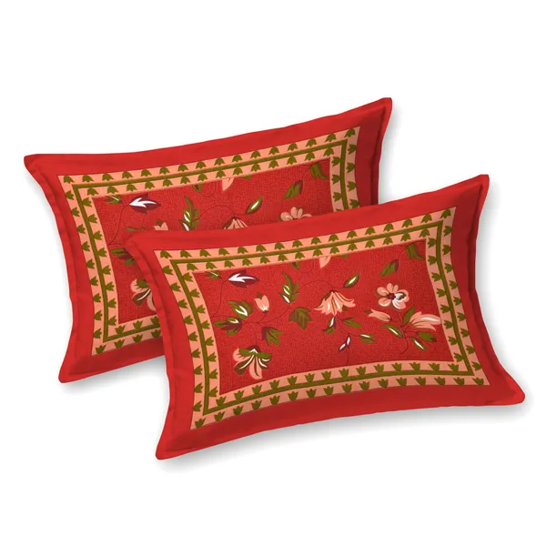 Premium_Cotton_Double_Bedsheet,_Red_(TC-220)