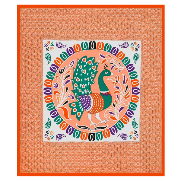 Premium_Cotton_Double_Bedsheet,_Orange_(TC-220)