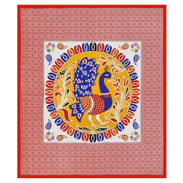 Premium_Cotton_Double_Bedsheet,_Red_(TC-220)