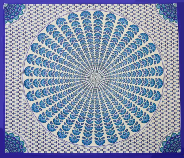 Premium_Cotton_Double_Bedsheet,_Blue_(TC-220)