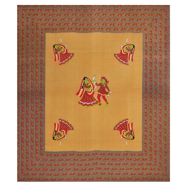 Premium_Cotton_Double_Bedsheet,_Brown_(TC-220)