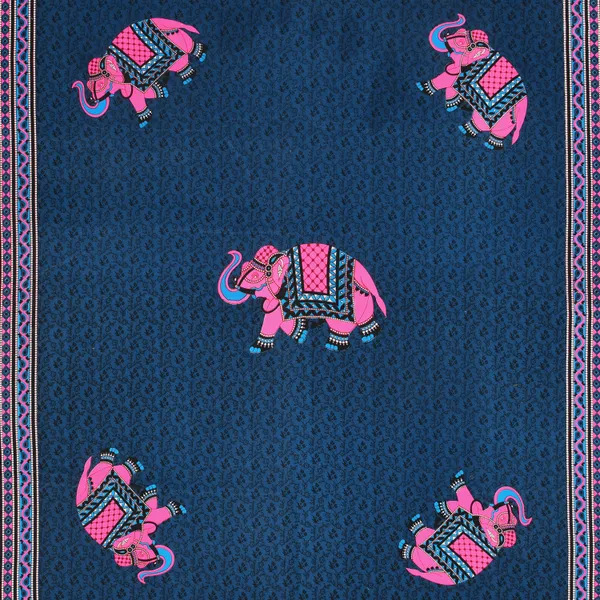 Premium_Cotton_Double_Bedsheet,_Blue_(TC-220)
