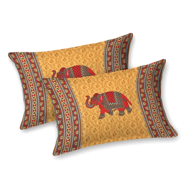 Premium_Cotton_Double_Bedsheet,_Brown_(TC-220)