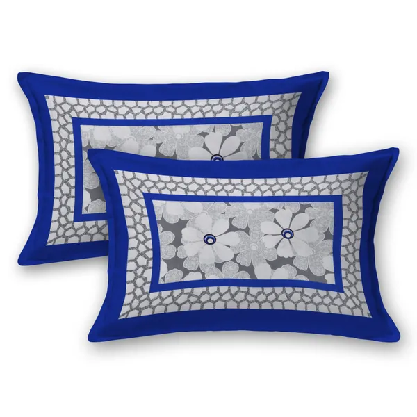 Premium_Cotton_Double_Bedsheet,_Blue_(TC-220)