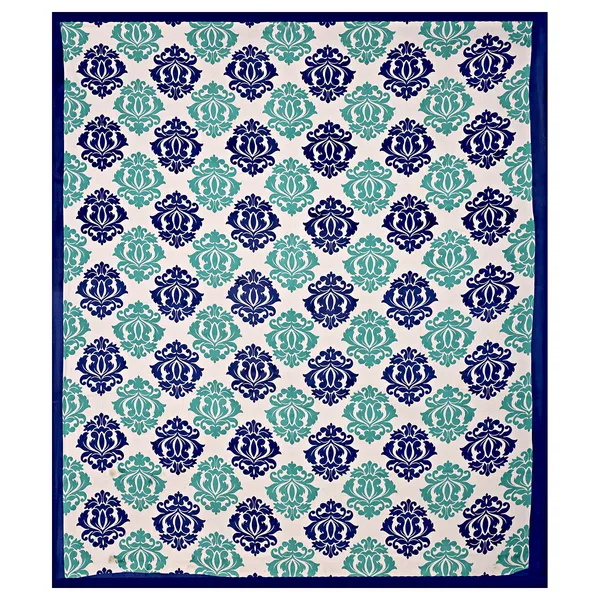 Premium_Cotton_Double_Bedsheet,_Blue_(TC-220)