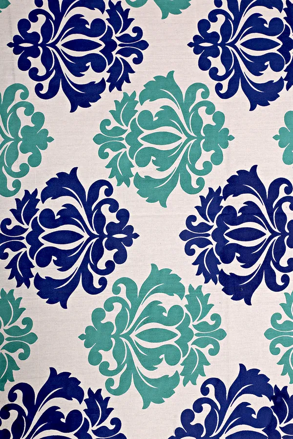 Premium_Cotton_Double_Bedsheet,_Blue_(TC-220)