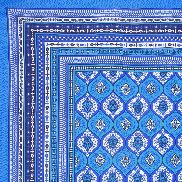 Premium_Cotton_Double_Bedsheet,_Blue_(TC-220)