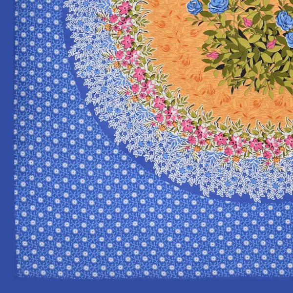 Premium_Cotton_Double_Bedsheet,_Blue_(TC-220)
