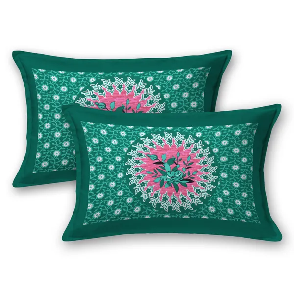 Premium_Cotton_Double_Bedsheet,_Green_(TC-220)