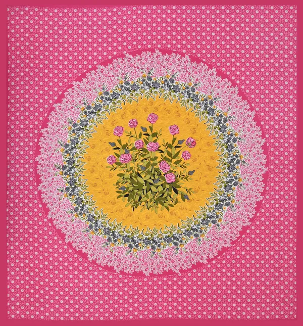 Premium_Cotton_Double_Bedsheet,_Pink_(TC-220)