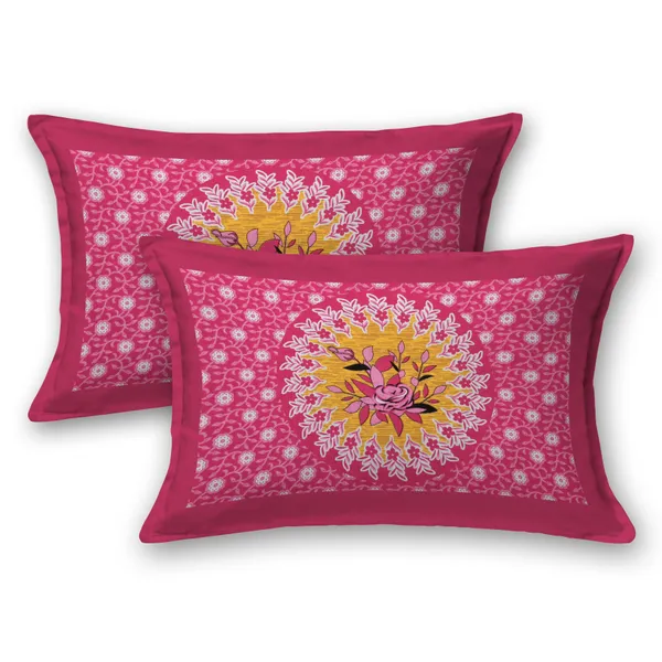 Premium_Cotton_Double_Bedsheet,_Pink_(TC-220)