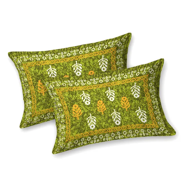 Premium_Cotton_Double_Bedsheet,_Green_(TC-220)