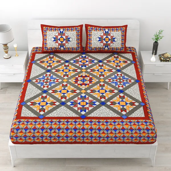 Premium_Cotton_Double_Bedsheet,_Maroon_(TC-220)