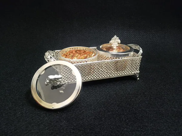 White_German_Silver_Tray_And_Jar_Set