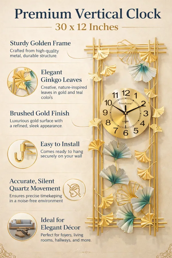 Elegant_Vertical_Wall_Clock