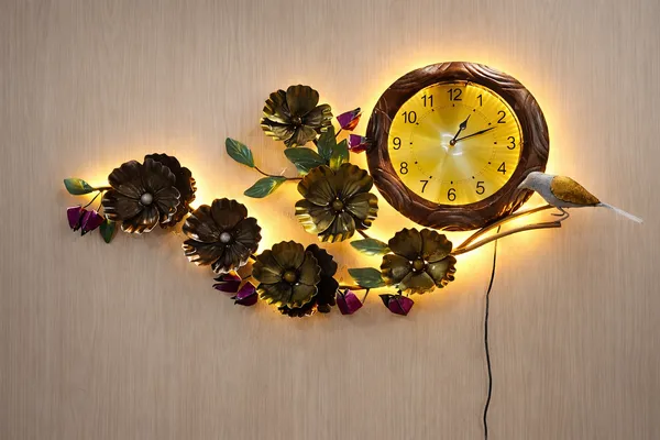 Multicoloured_Heavy_Metal_Led_Wall_Clock
