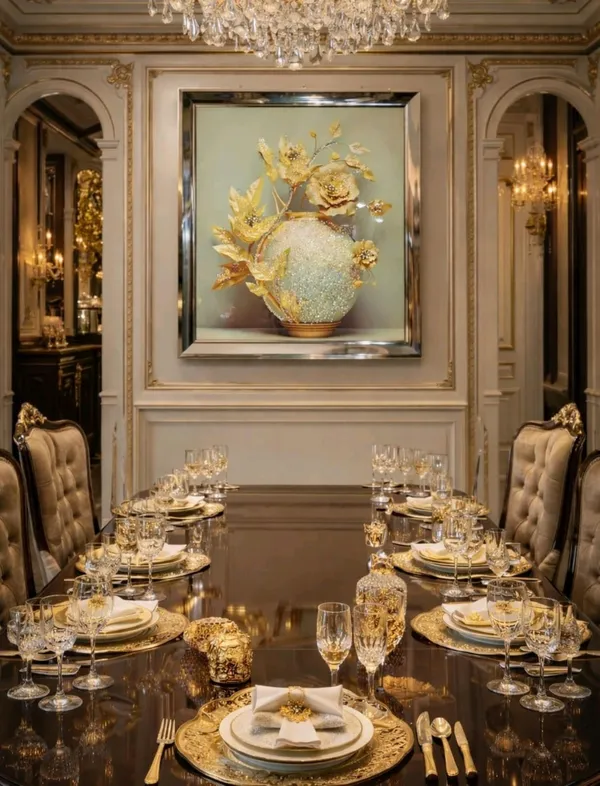 Luxury_Crystal_Floral_Wall_Art_Frame