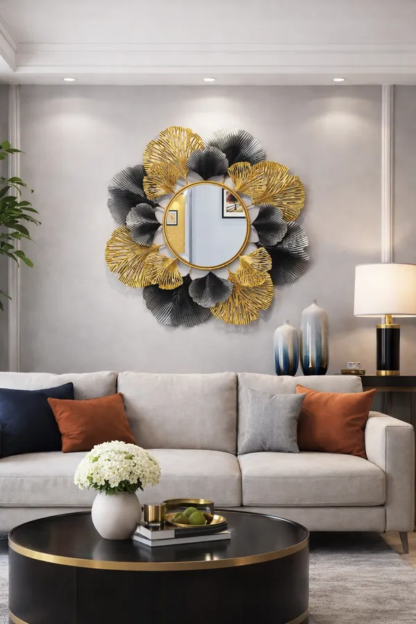 Luxury_Ginkgo_Leaf_Mirror