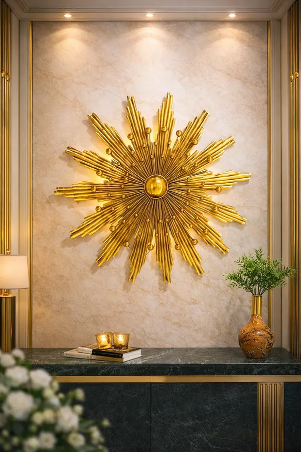 Luxury_Golden_Sunburst_Metal_Wall_Art_for_Elegant_Home_Decor