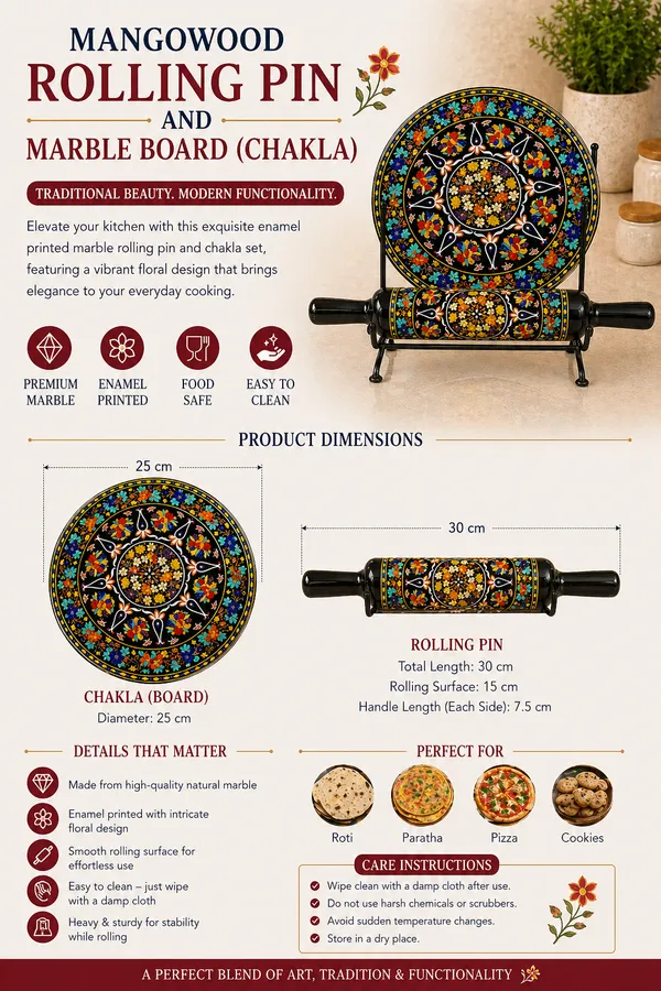 Marble_Chakla_Rolling_Pin_Set