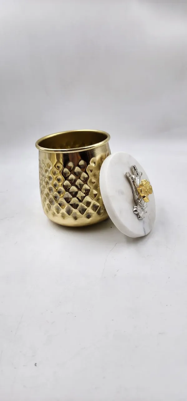 Gold_And_White_Marble_Top_Gold_Jar
