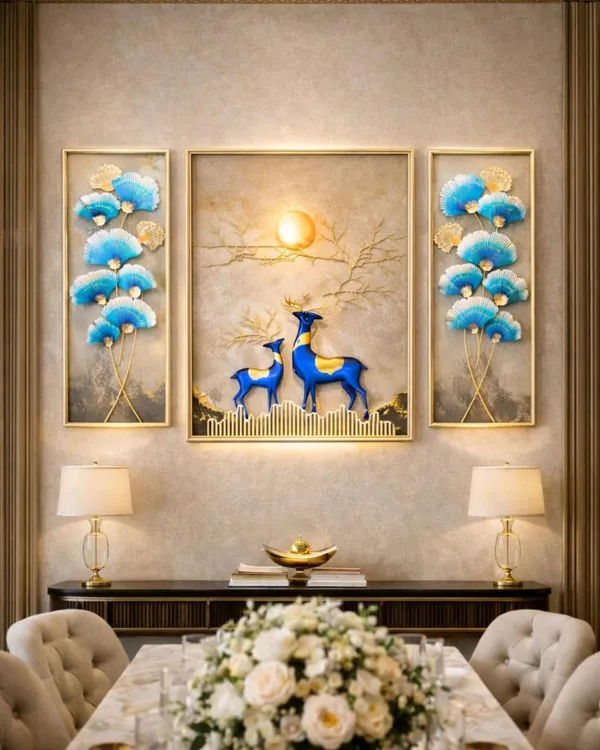 Modern_3_Panel_Deer_Wall_Art_Set_with_LED