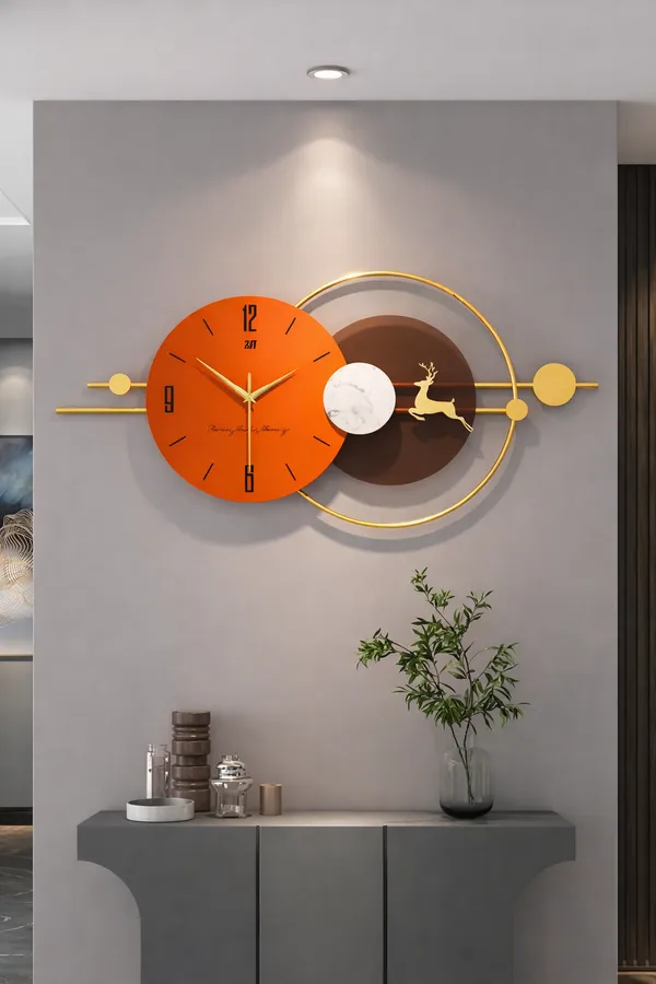 Modern_Artistic_Metal_Clock