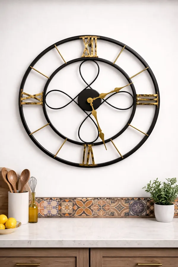 Modern_Black_Gold_Wall_Clock