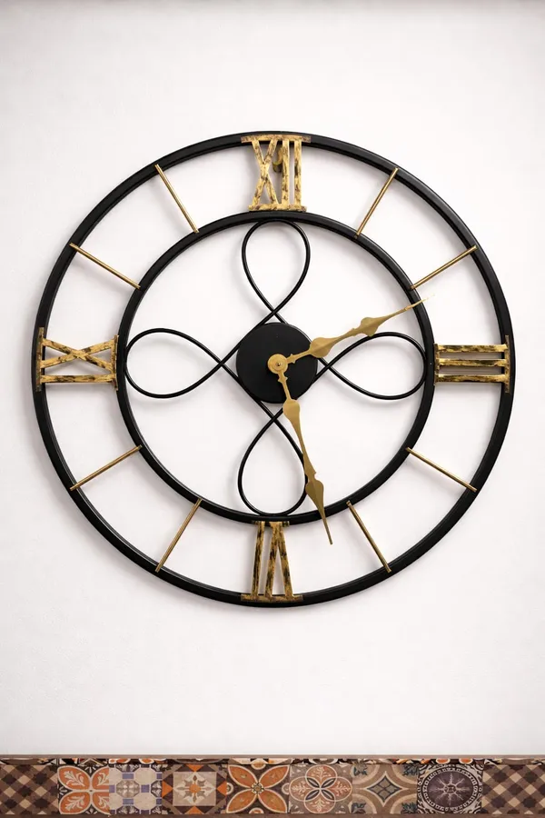 Modern_Black_Gold_Wall_Clock