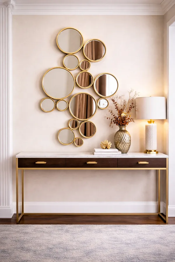 Modern_Gold_Cluster_Mirror