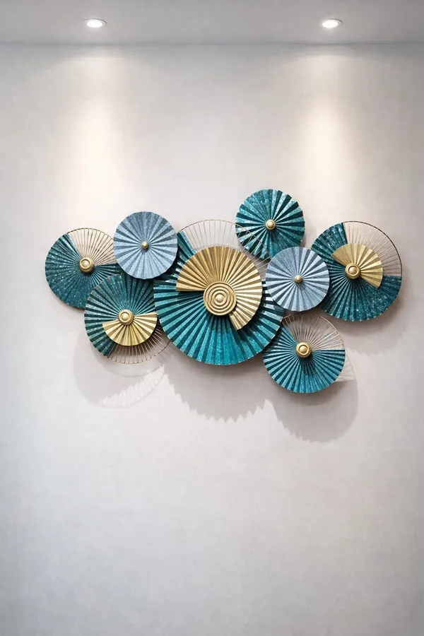 Modern_Teal_&_Gold_Abstract_Metal_Wall_Art