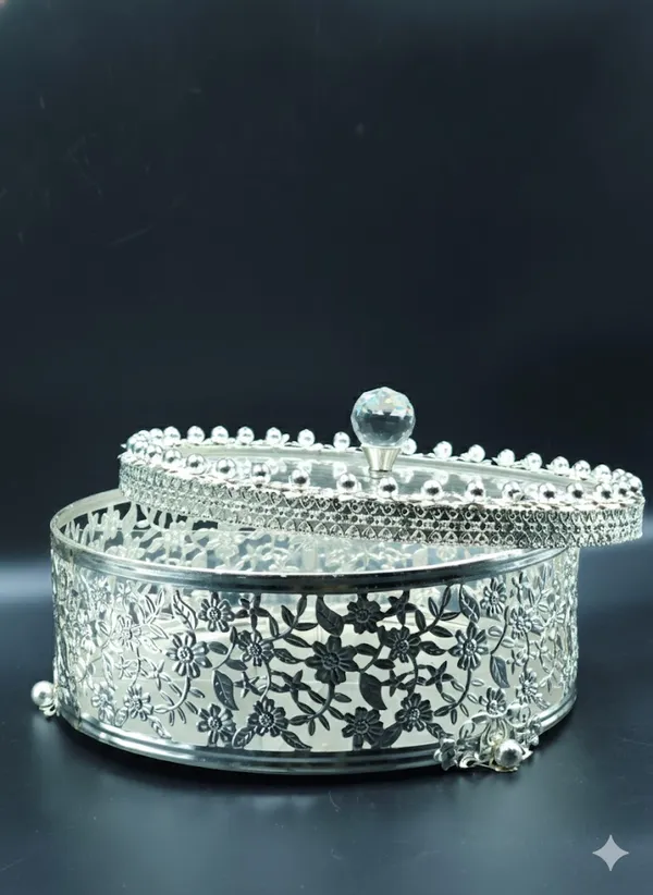 White_German_Silver_Basket